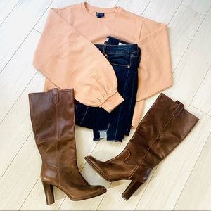 Banana republic leather boots